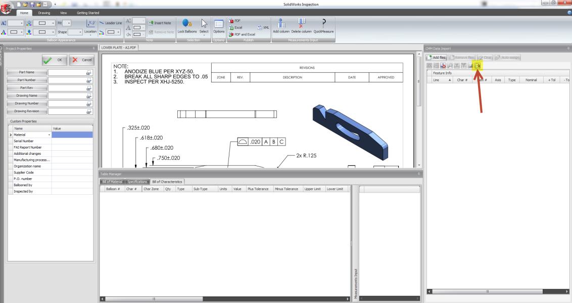 Importing Cmm Data In Solidworks Inspection Professional Goengineer