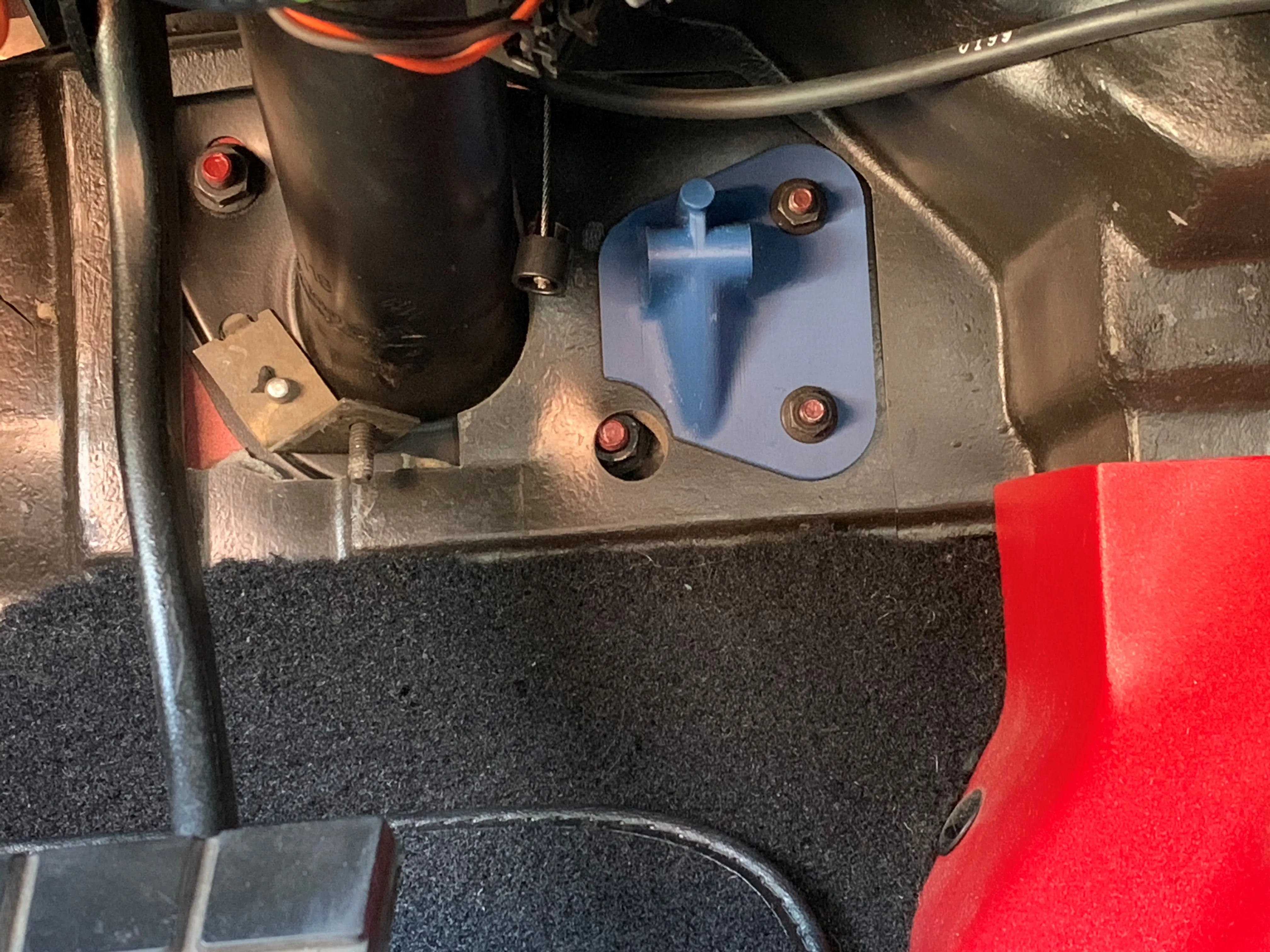 3D printed C4 Corvette pedal