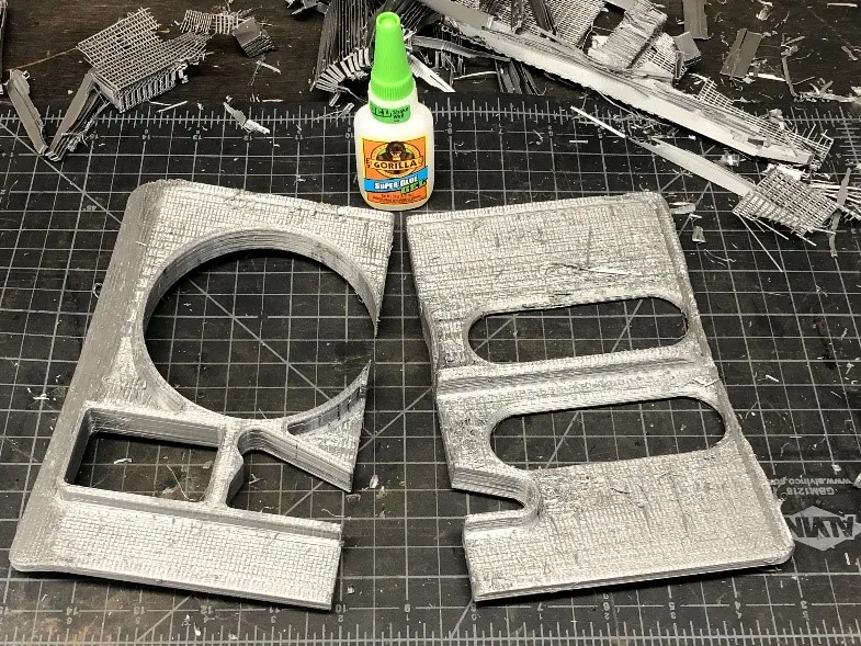 3D Printed trim panel 