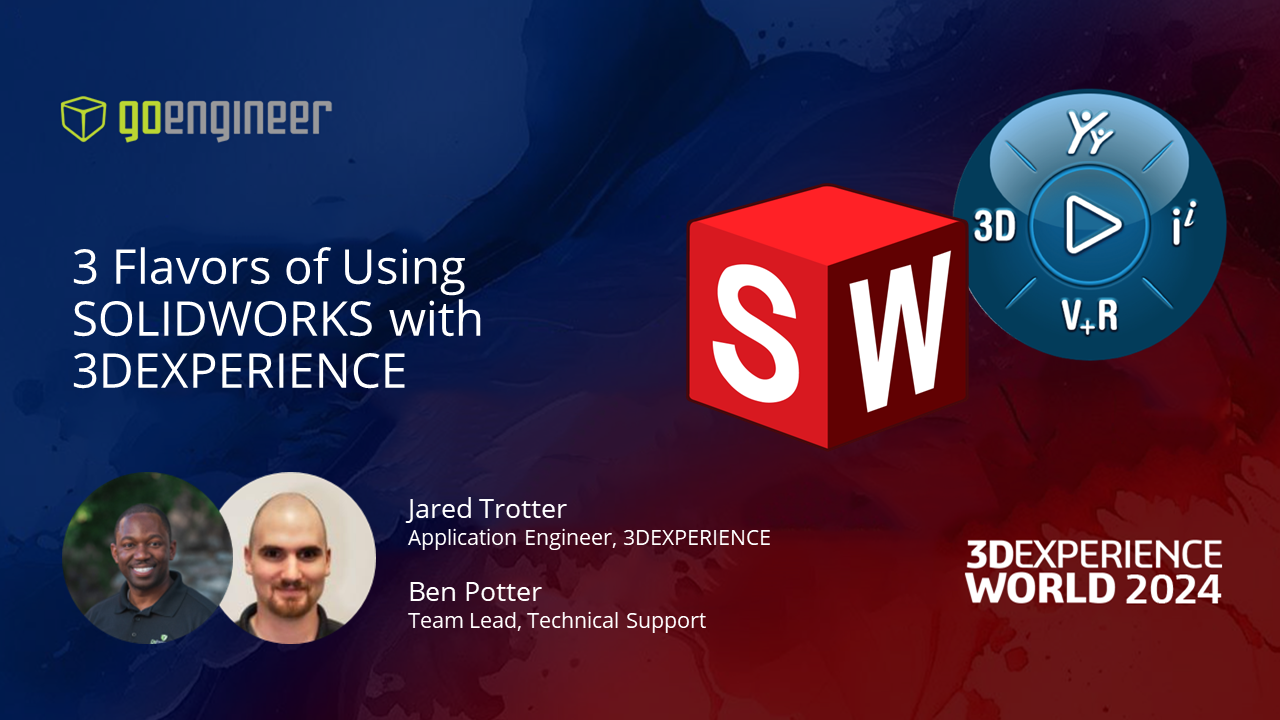 GoEngineer S Guide To 3DEXPERIENCE World 2024 GoEngineer   3 Flavors Solidworks 3dexperience 3dxw24 Presentation 