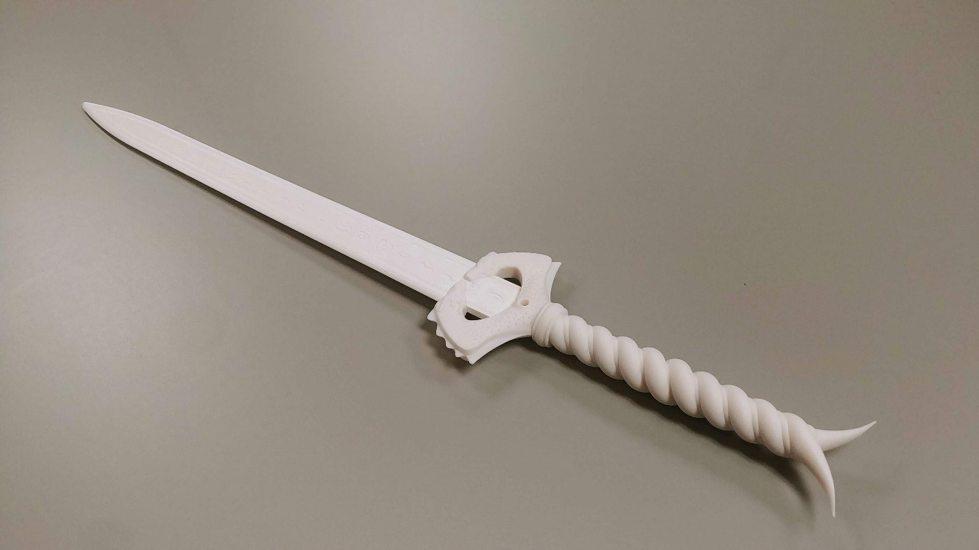 3D Printed Wonder Woman Sword GoEngineer