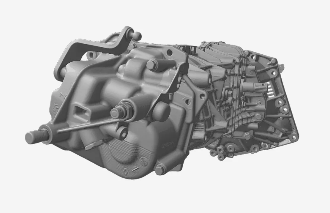 3D Scanned Transmission Using Artec Point 3D Scanner