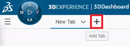 Add Additional Tabs to a Dashboard in 3DEXPERIENCE