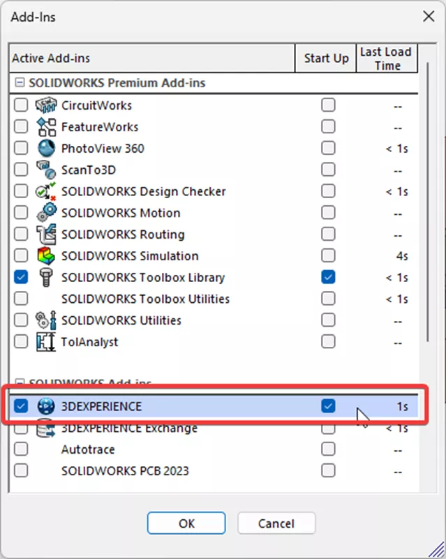 Where to Access the 3DEXPERIENCE Add-in