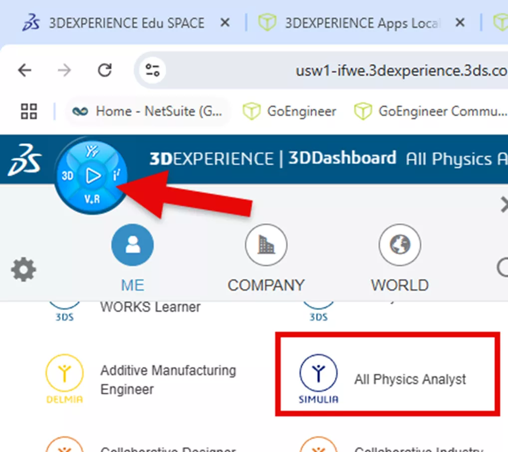 All Physics Analyst Role on the 3DEXPERIENCE Platform