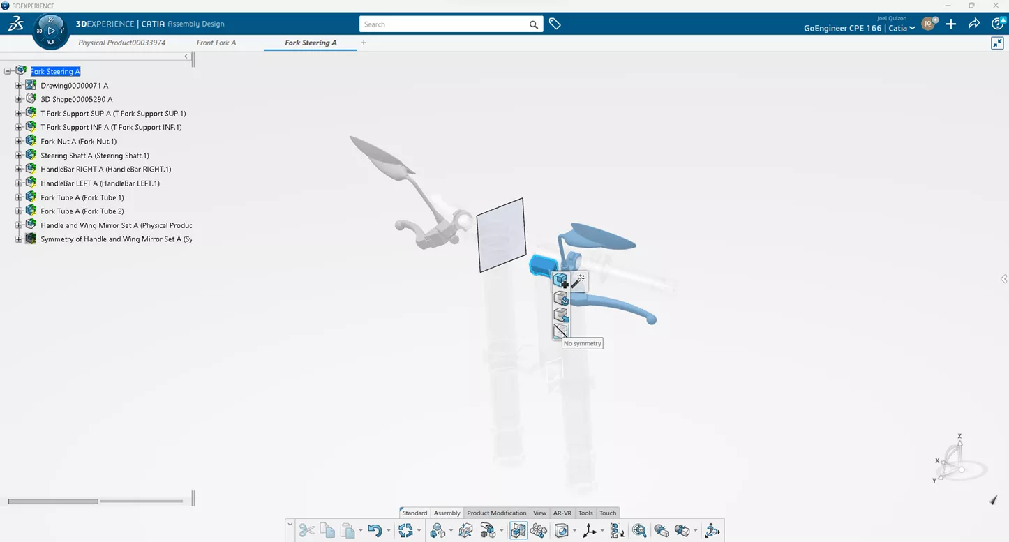 3DEXPERIENCE CATIA Assembly Design