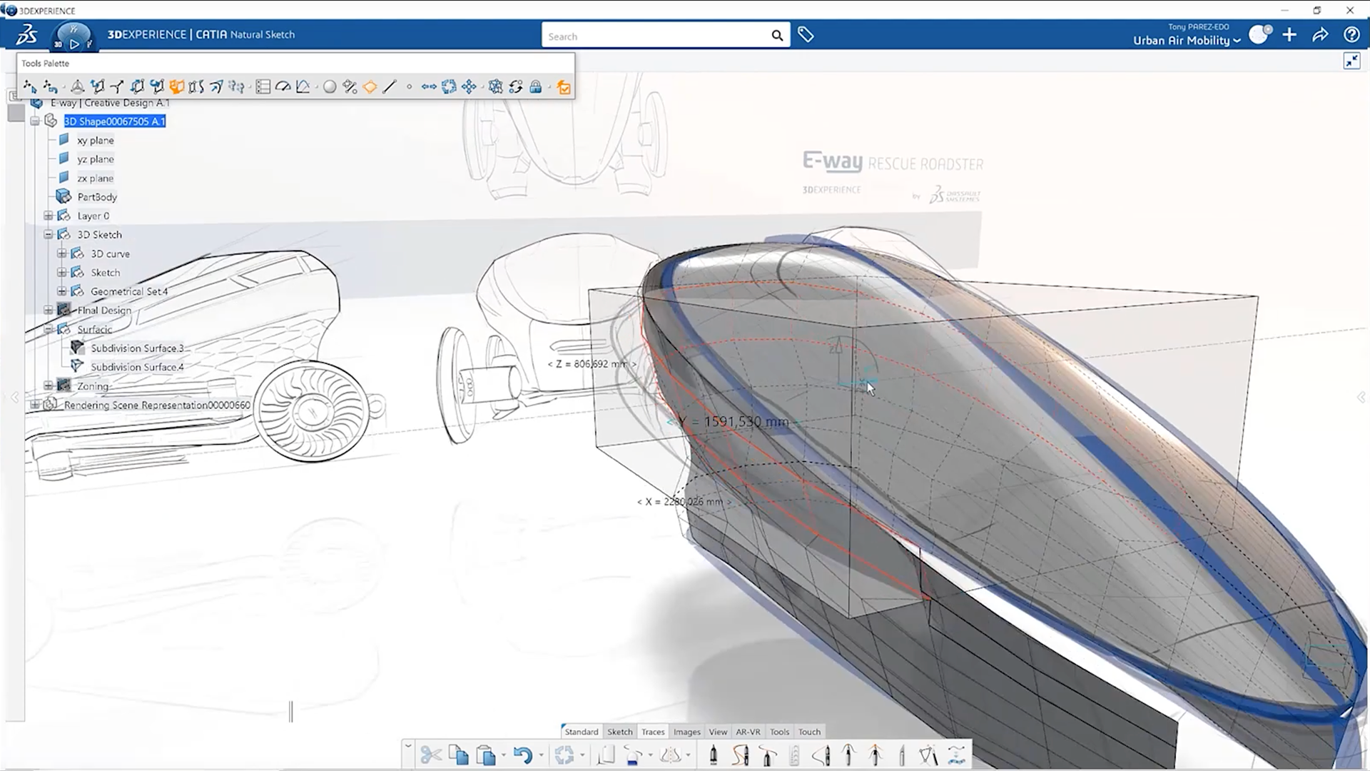 Show constraints out of the sketch - CATIA VB Macros