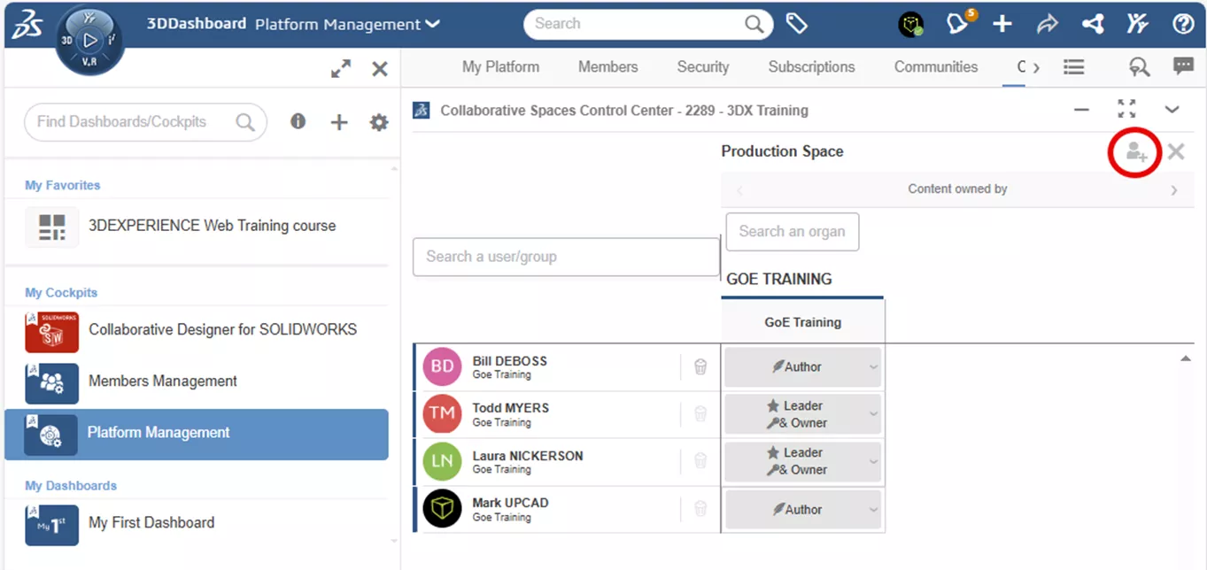  3DEXPERIENCE Collaborative Space