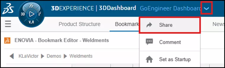 Share & Collaborate Once You've Created a 3DEXPERIENCE Dashboard