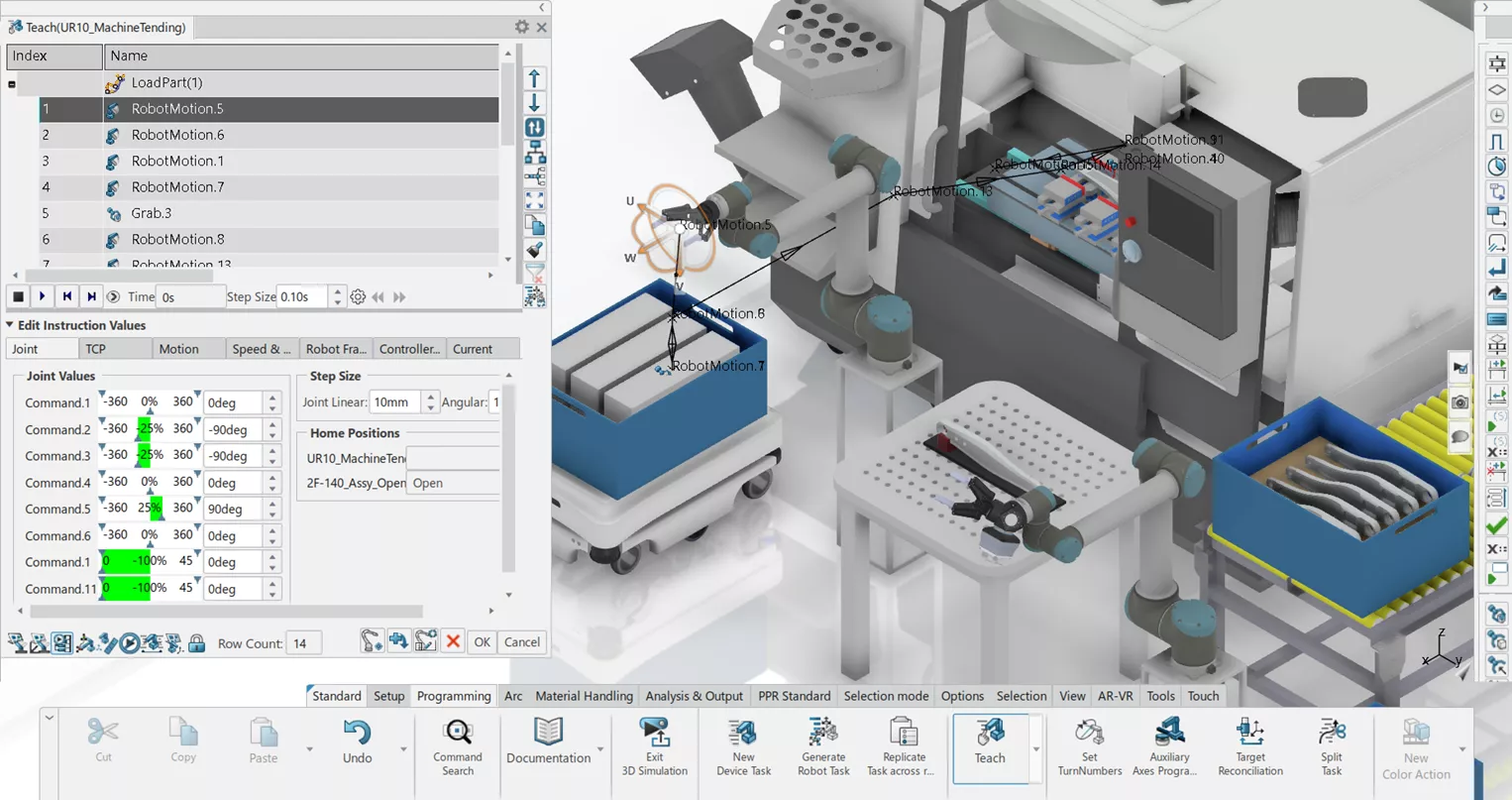 3DEXPERIENCE ROBOTICS Teach Interface