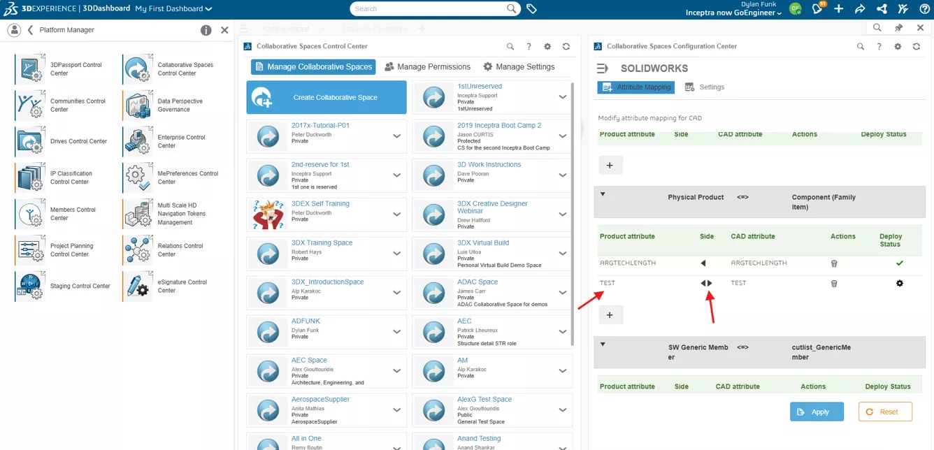 3DEXPERIENCE EIN SOLIDWORKS Data 