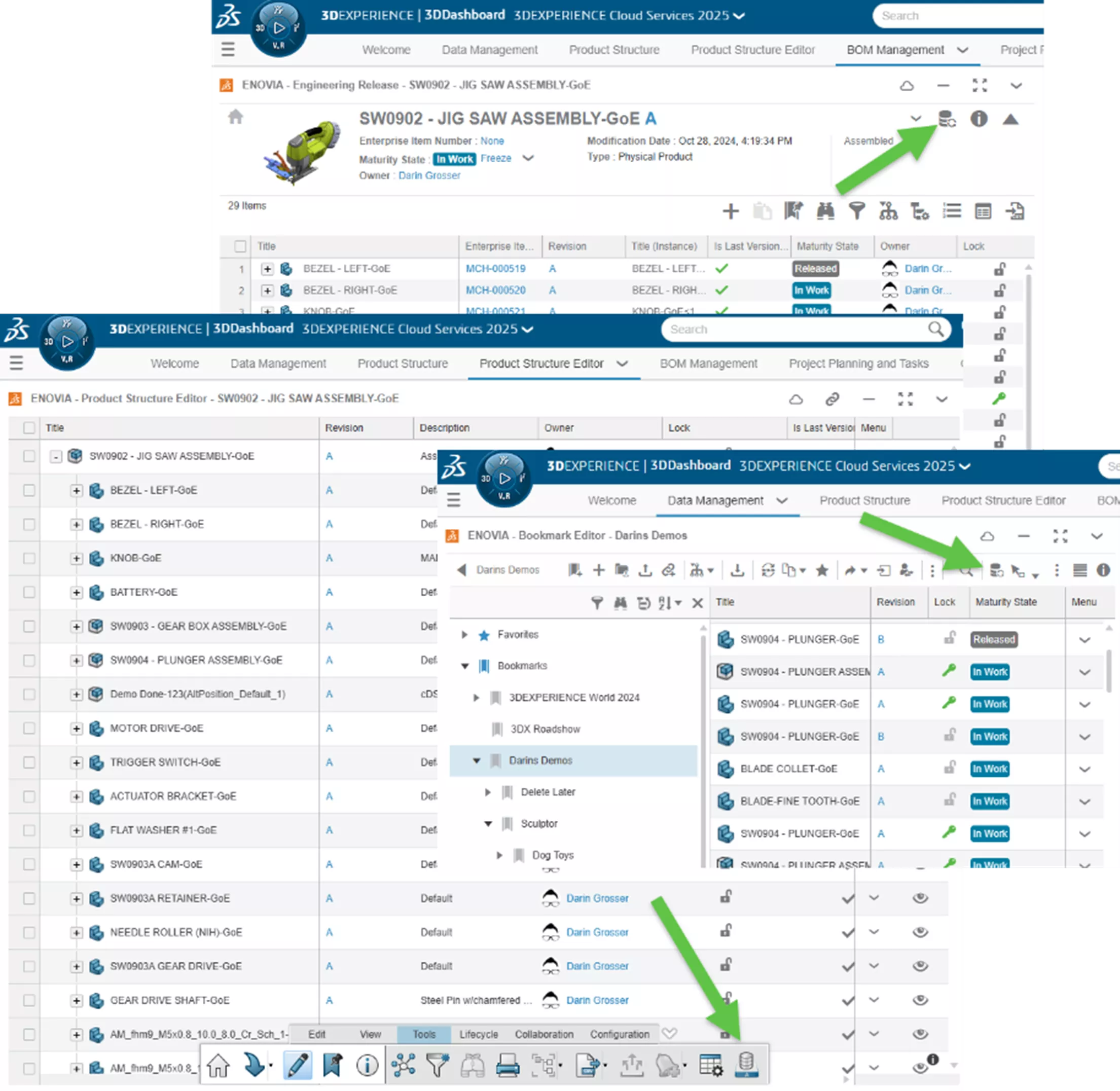 3DEXPERIENCE Platform Index Mode vs Database Mode