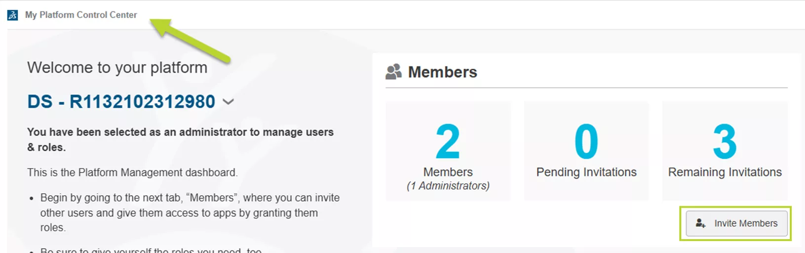 Inviting Members in 3DEXPERIENCE
