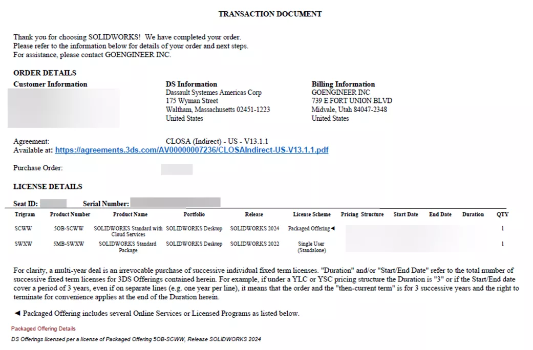 3DEXPERIENCE Lockout Due to Unsigned CLOSA Agreement