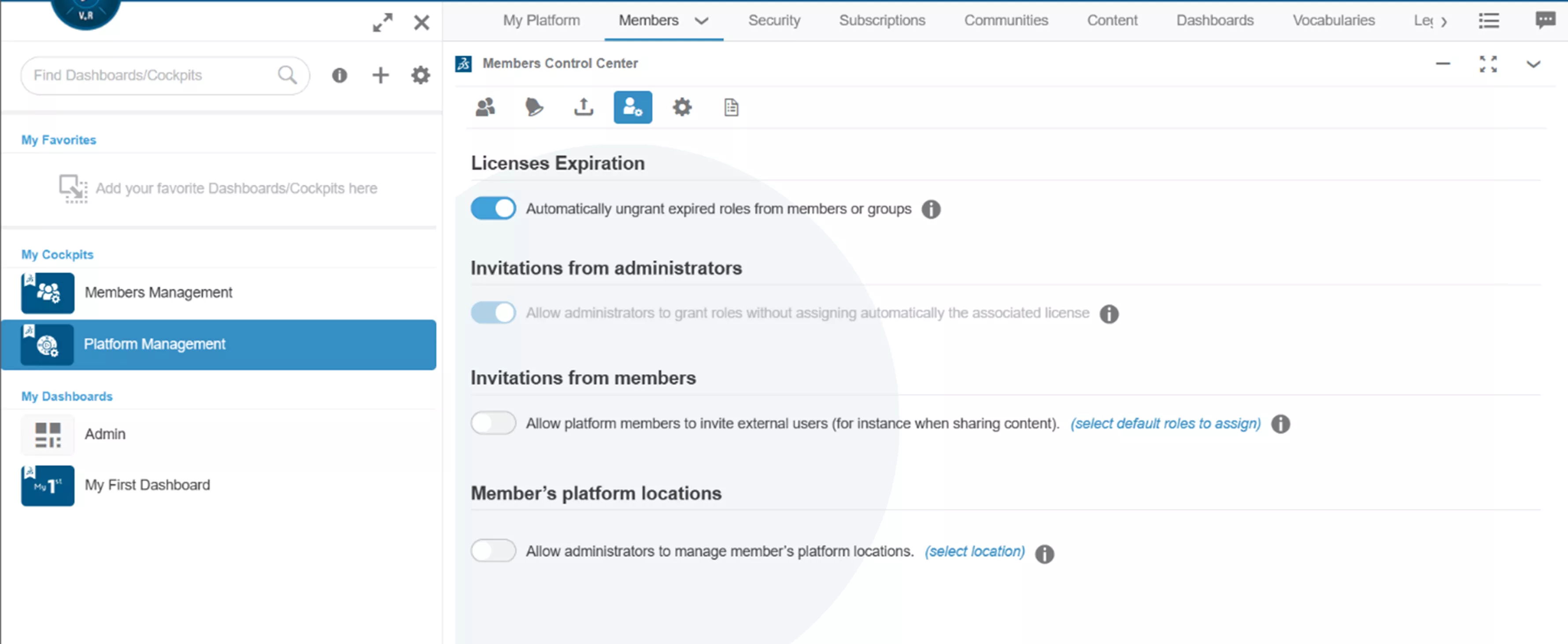 3DEXPERIENCE Lockout Due to Platform Management Toggle