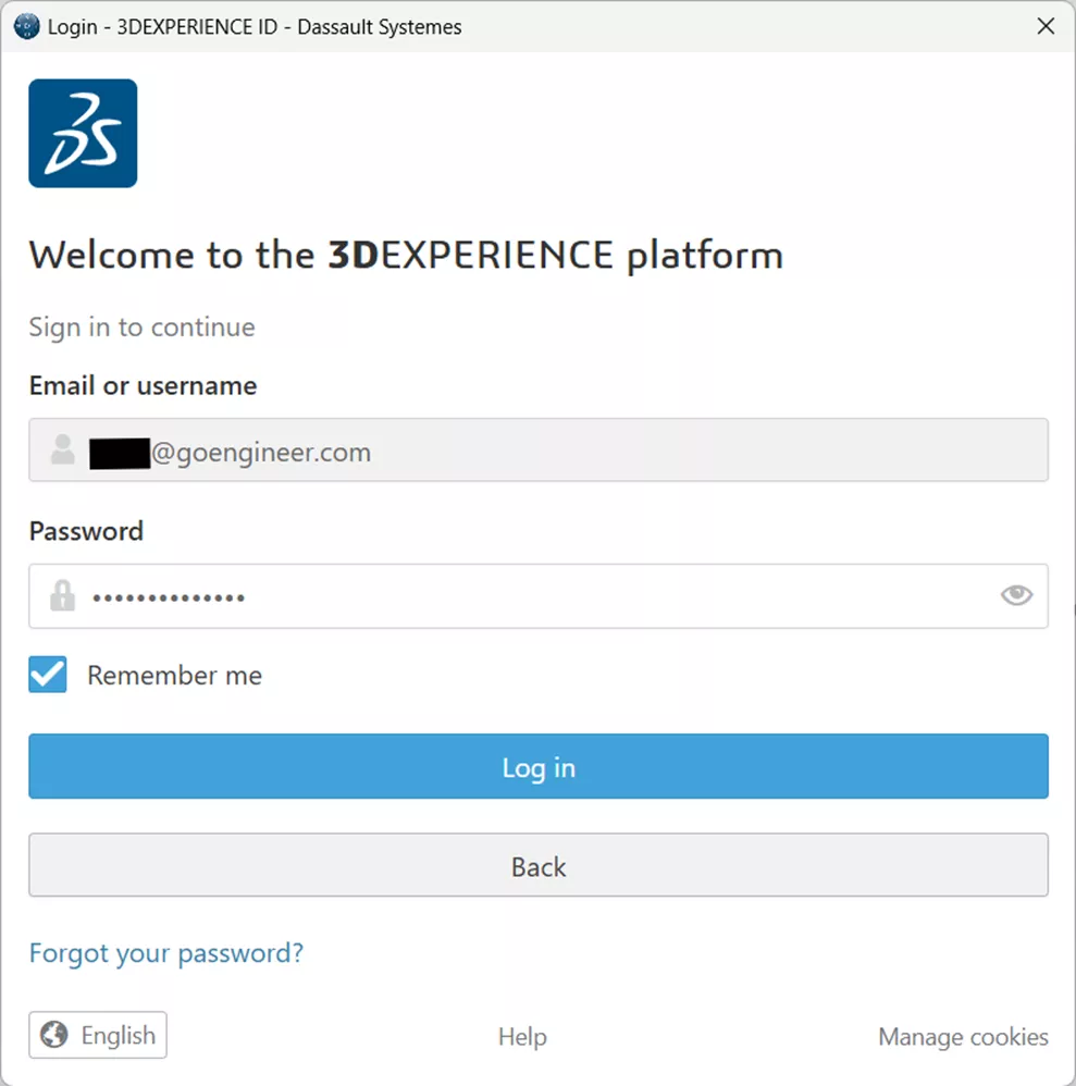Understanding the 3DEXPERIENCE Login Box in SOLIDWORKS
