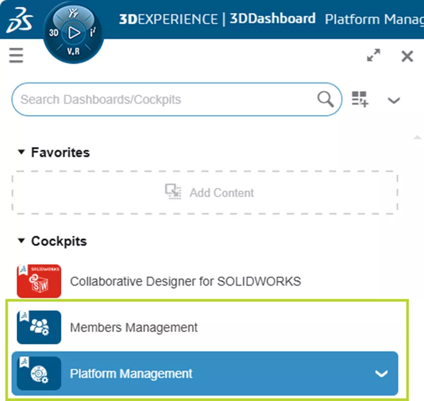 3DEXPERIENCE Platform Management