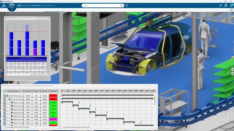 Designate Work Plans With 3DEXPERIENCE Process Engineering.