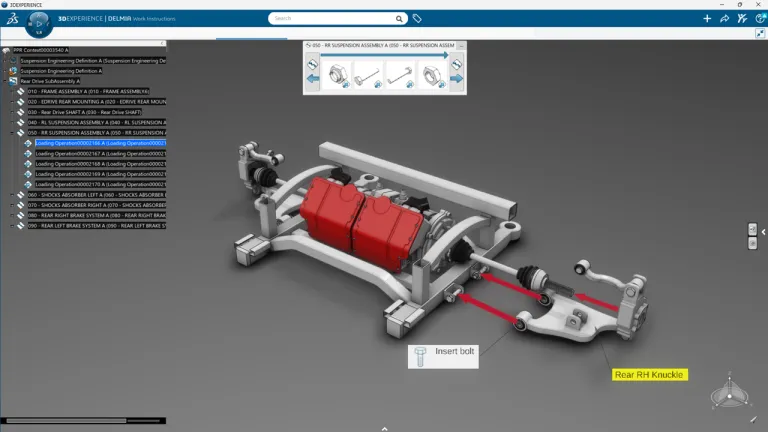 3DEXPERIENCE Process Engineering Work Instruction.