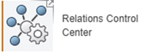 3DEXPERIENCE Relations Control Center App 