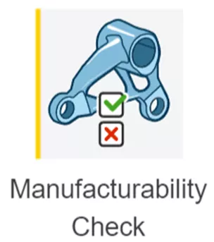 3DEXPERIENCE Manufacturability Check Icon 