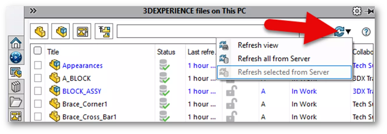 How to Refresh File View in SOLIDWORKS