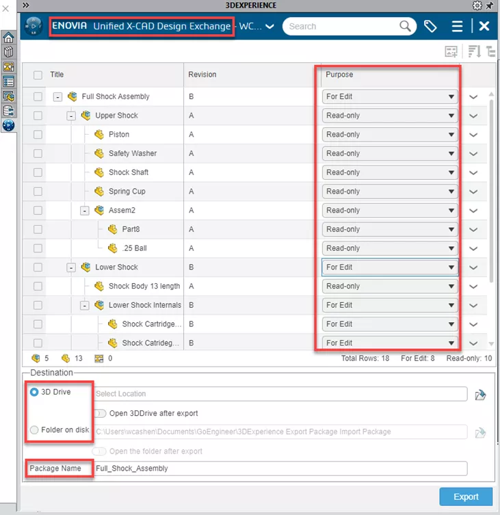 3DEXPERIENCE Unified X-CAD Design Exchange App