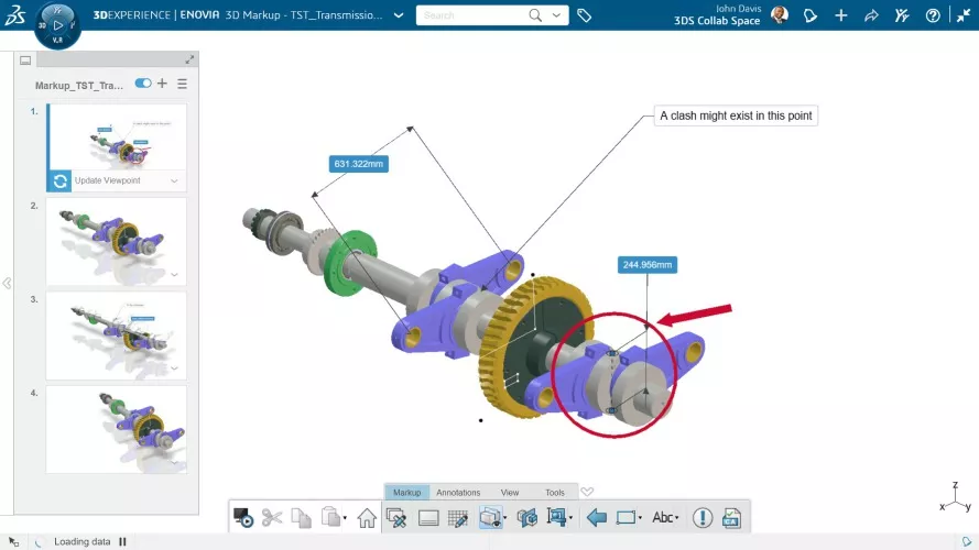 Safe & Accessible Could Infrastructure, 3D markup Search, Navigation, & Discovery Tools with 3DEXPERIENCE PDM