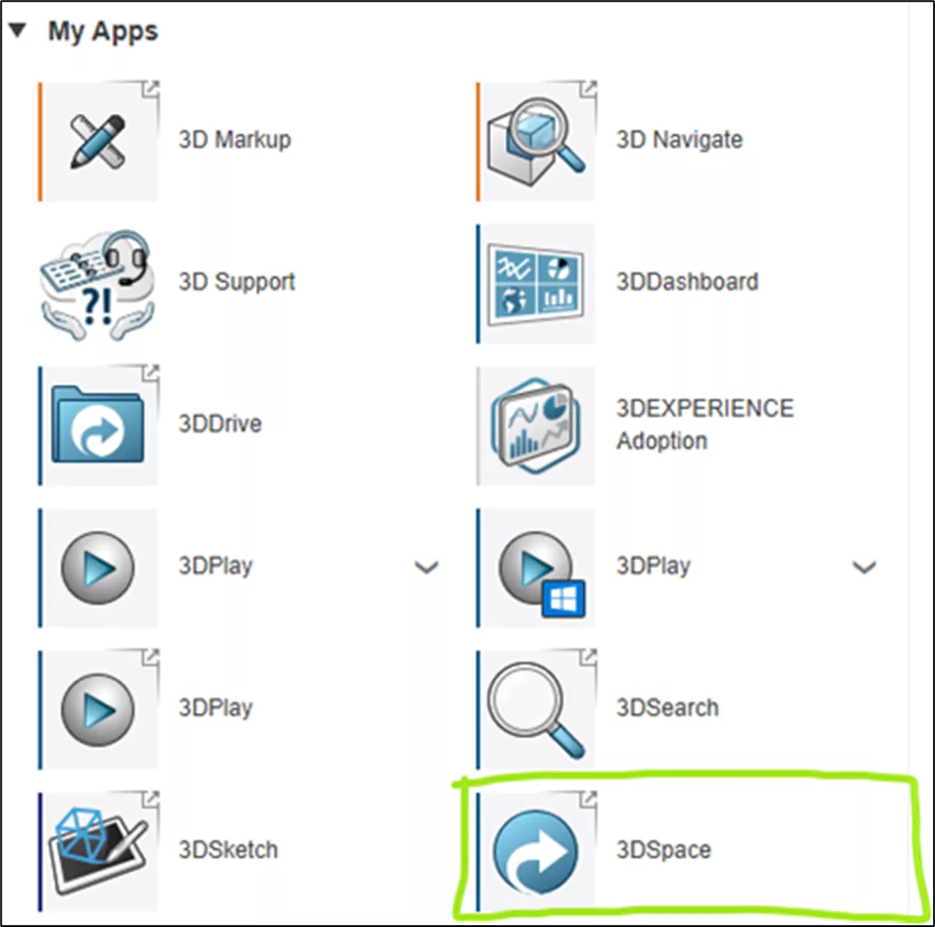 3DEXPERIENCE 3DSpace App