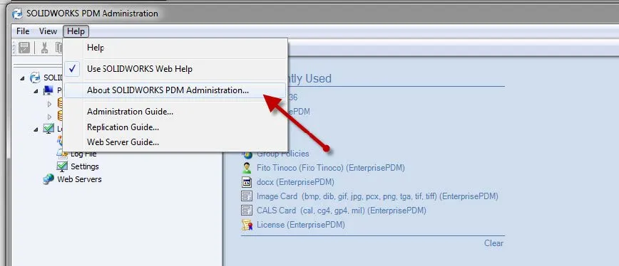 Changing License Types in SOLIDWORKS PDM Administration