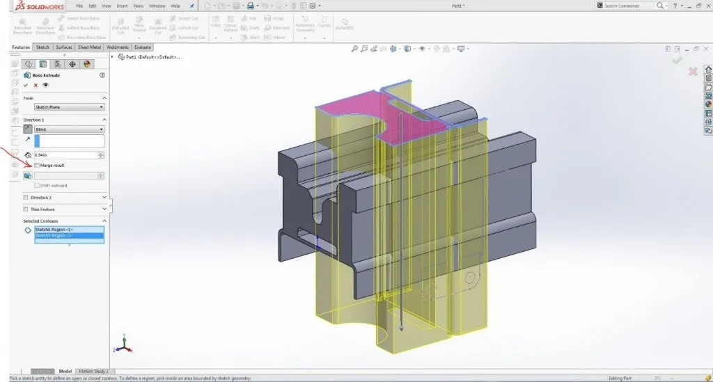 Extrusion process