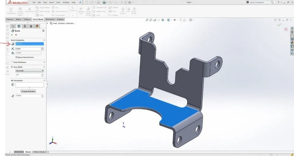 part file insert bends