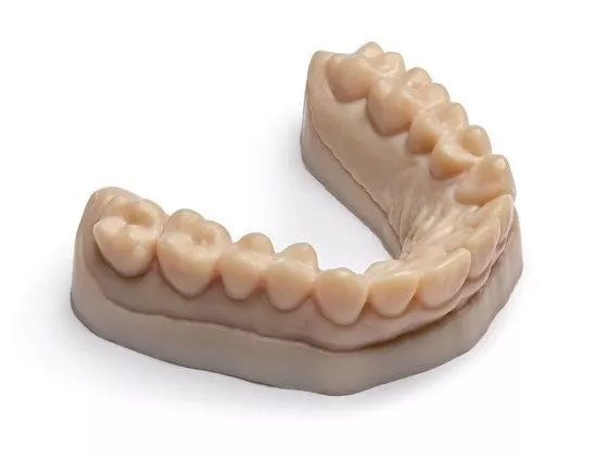 Orthodontic Model Printed with Stratasys DM200 3D Printing Material 
