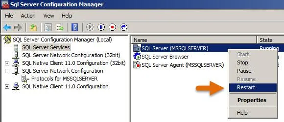 DriveWorks Pro SQL Server Configuration Manager