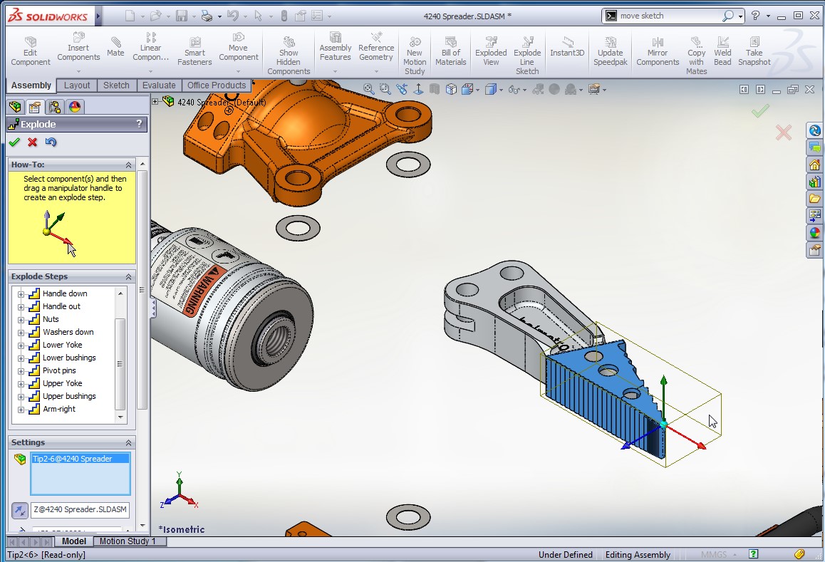 solidworks 2019 move feature free drag