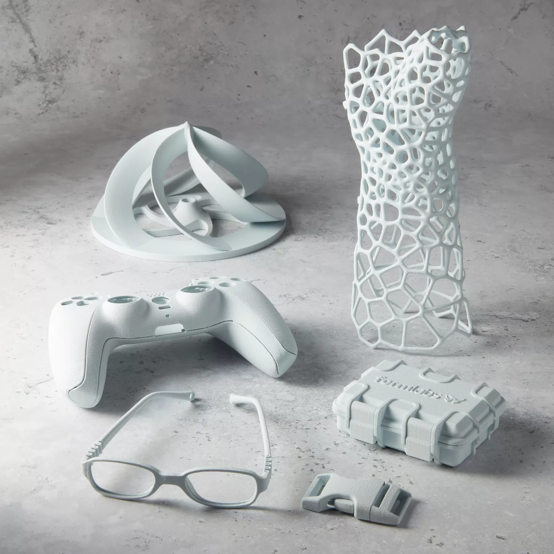 Formlabs Nylon 12 White 3D Printing Material
