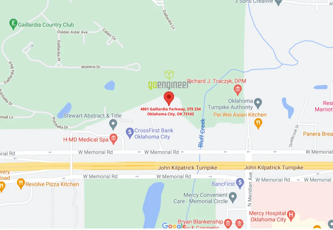 GoEngineer Oklahoma City, Oklahoma Location Map Address