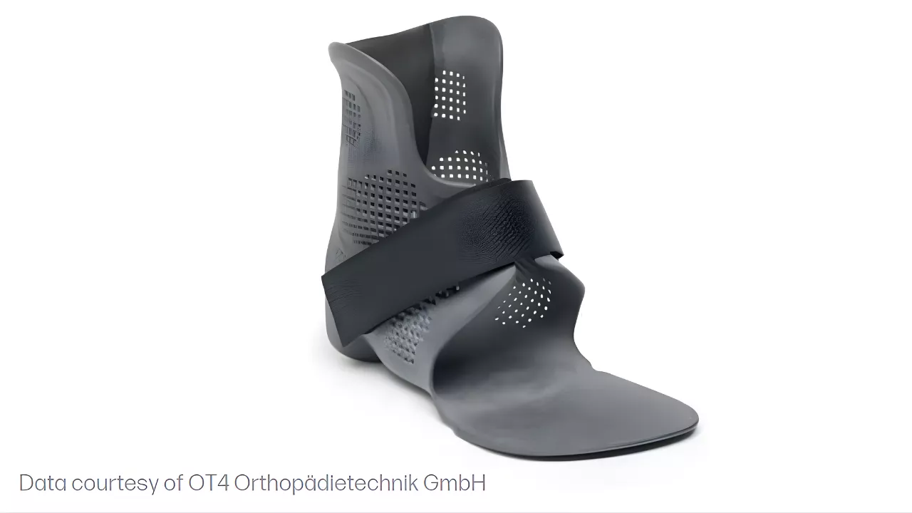 HP High Reusability PA 11 3D Material Printed Orthotic