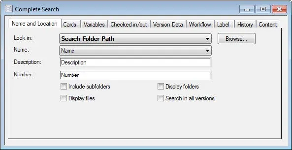 Import and Optimize Complete Search in SOLIDWORKS PDM 