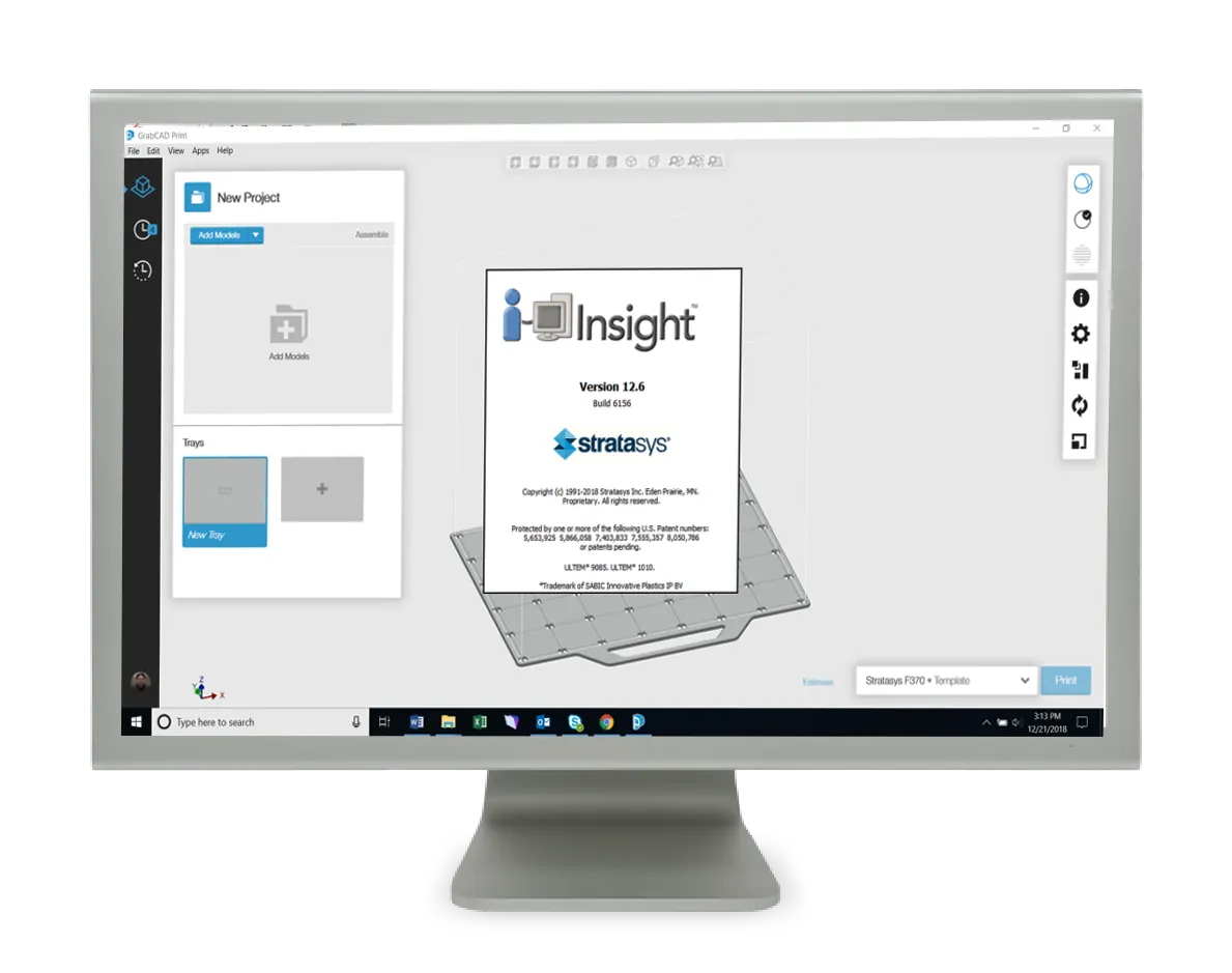 Insight Software for Stratasys 3D Printers