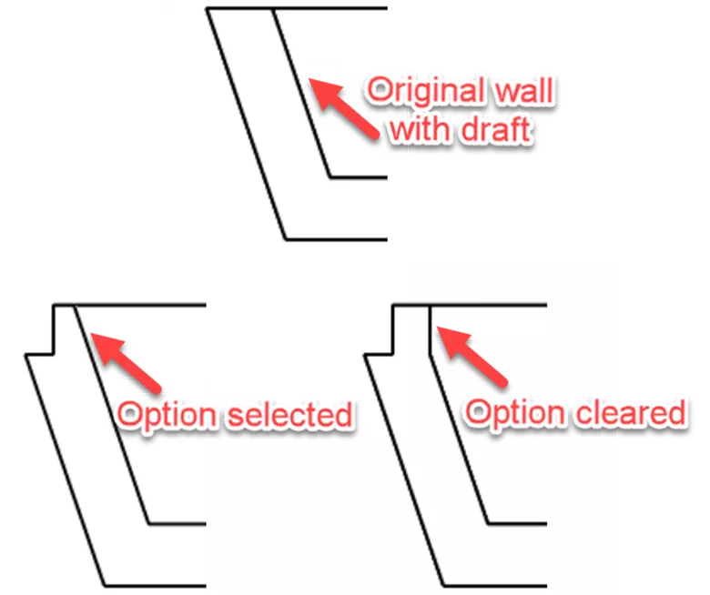 Maintain Existing Wall Faces in SOLIDWORKS