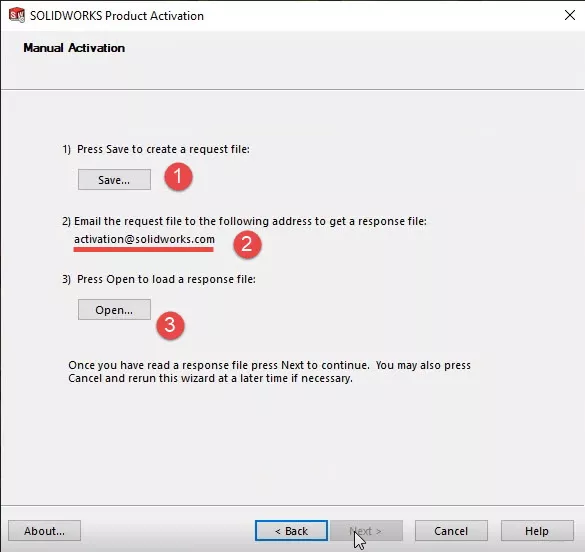 manual transfer solidworks license