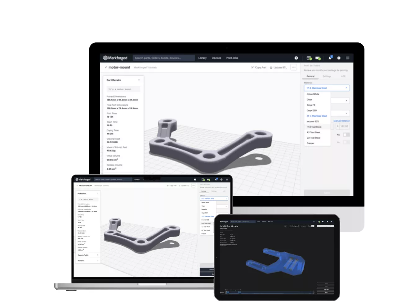 Simplify 3D Printing with Eiger, Markforged's Cloud Software