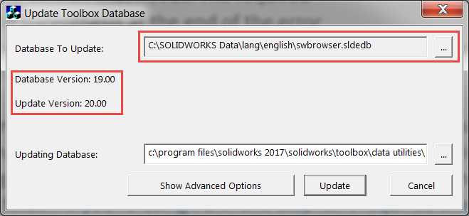 SOLIDWORKS Toolbox Navigate