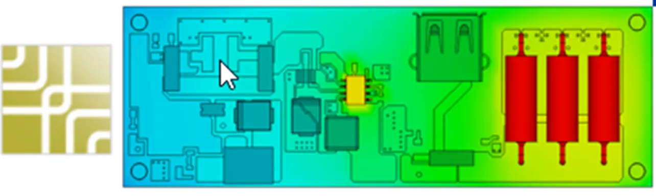 PCB Thermal Analysis and Cooling CST Studio Suite 