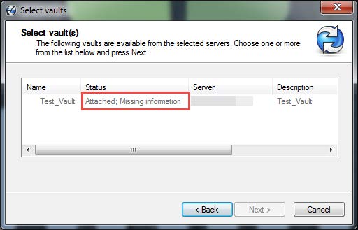 Resolve SOLIDWORKS PDM Vault Attached; Missing Information