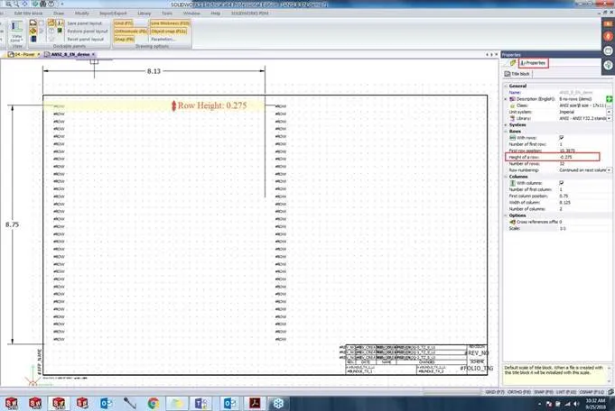 SOLIDWORKS Electrical Row Tags