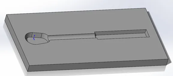 SOLIDWORKS Combine Feature to Create Cavity