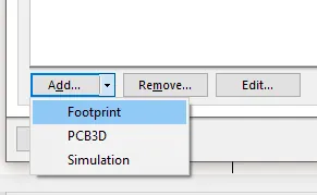 SOLIDWORKS PCB footprint