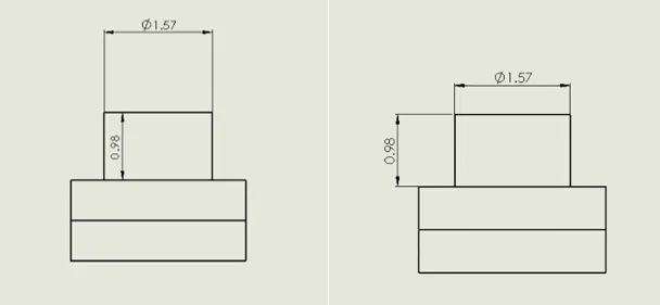 SOLIDWORKS Selected Feature Activated and Deactivated